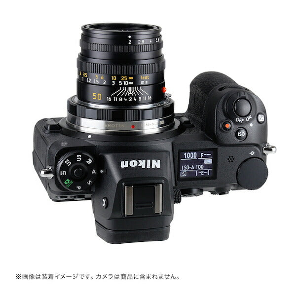 SHOTEN LM-NZ EX (B) マウントアダプター LM-NZ EX(B)(ライカMマウントレンズ → ニコンZマウント変換)