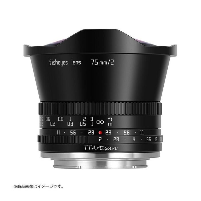 TTArtisan 7.5mm f/2 M43 (B) 7.5mm f/2 C Fisheye(マイクロフォーサーズマウント)