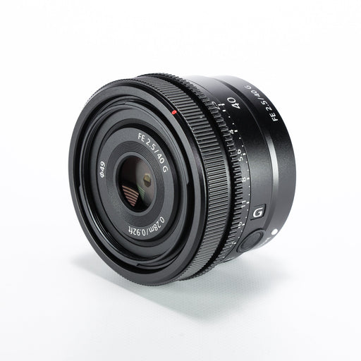 中古品】SONY SEL40F25G FE 40mm F2.5 G SEL40F25G - 業務用撮影・映像