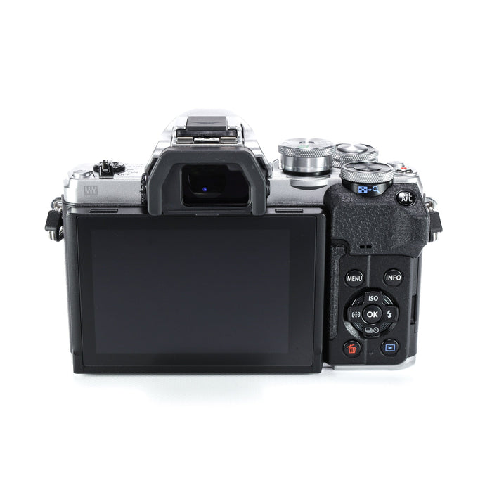 中古品】OM SYSTEM OM-D E-M10 Mark IV EZダブルズームキット[シルバー