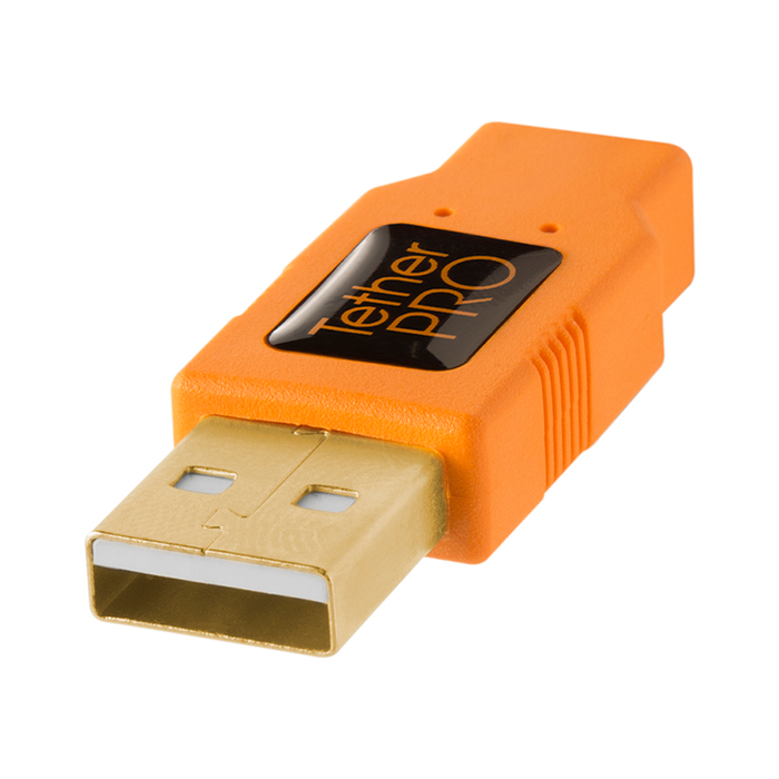 TetherTools CU5430ORG TetherPro USB 2.0 to Micro-B 5-Pin（オレンジ）