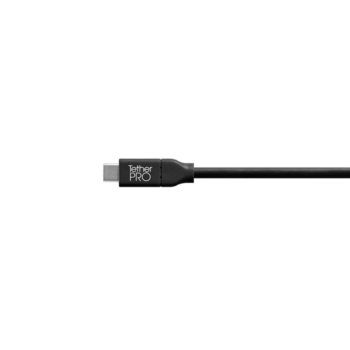 TetherTools CUC15-BLK TetherPro USB-C to USB-C（460cm/ブラック）