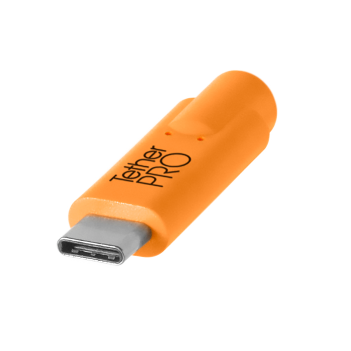 TetherTools CUC3315-ORG TetherPro USB-C to 3.0 Micro-B（オレンジ）