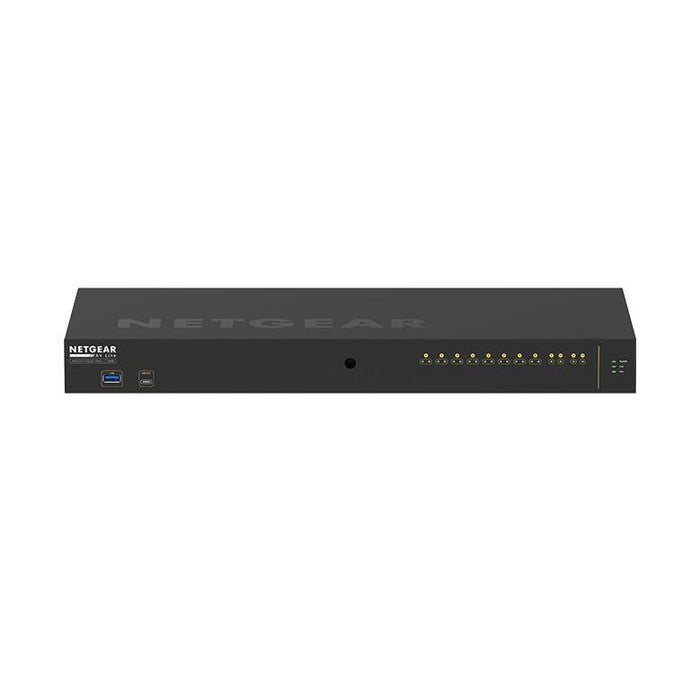 NETGEAR GSM4212P-100AJS POE+対応(125W) 1Gポート×10 SFPスロット×2 フルマネージスイッチ