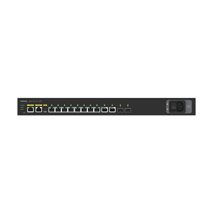 NETGEAR GSM4212P-100AJS POE+対応(125W) 1Gポート×10 SFPスロット×2 フルマネージスイッチ