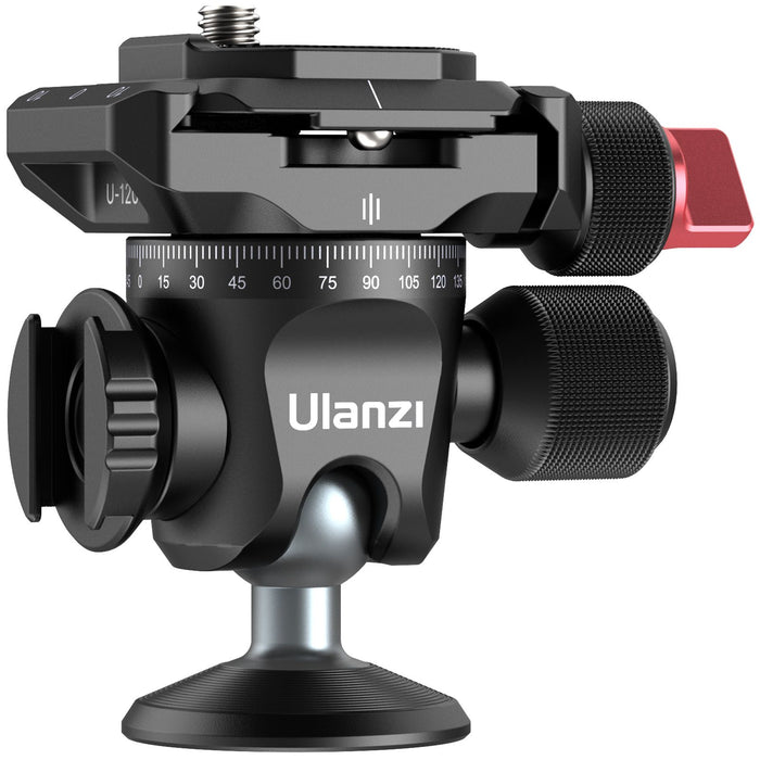 Ulanzi 2351 U-120 クイックリリースプレート付き 360度回転 メタルボールヘッド