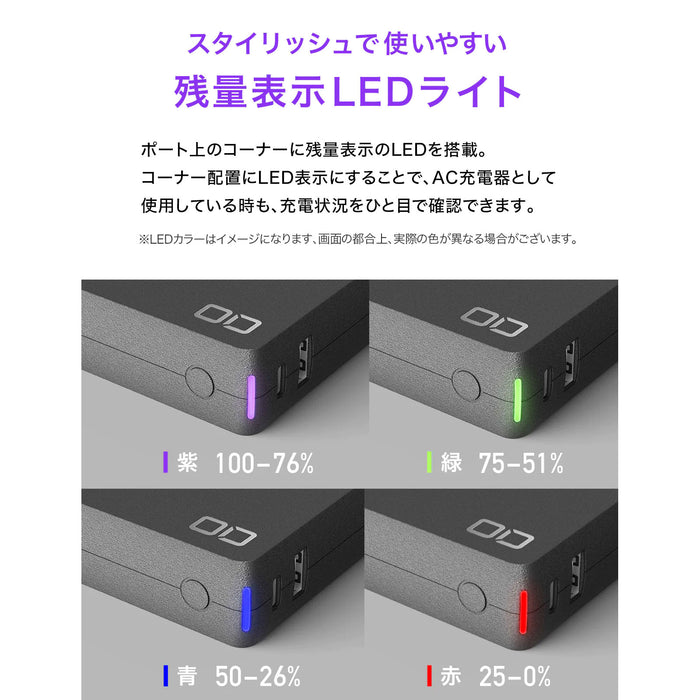 CIO SMARTCOBYPRO-30W-PLUG-BK SMARTCOBY Pro 30W PLUG(プラグ一体型/10000mAh/最大30W/ブラック)