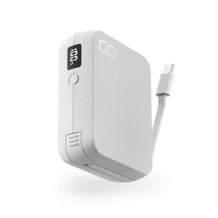 CIO SMARTCOBYPRO-35W-CABLE-C-WH SMARTCOBY Pro CABLE C toC(USB-Cケーブル内蔵型/10000mAh/最大35W/ホワイト)