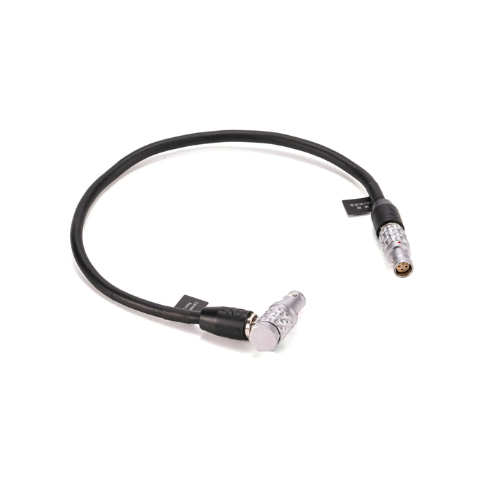 Tilta TCB-R4LEM-4LEF-30 4-Pin Right Angle Male to 4-Pin Female Power Cable (30cm)