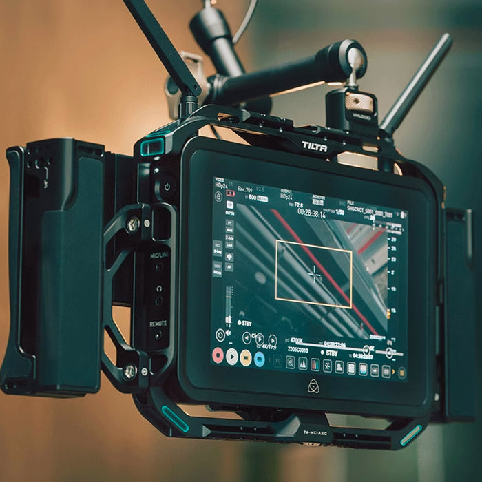 TILTA TA-ASC-A-B Monitor Cage for Atomos Shogun Connect Handheld