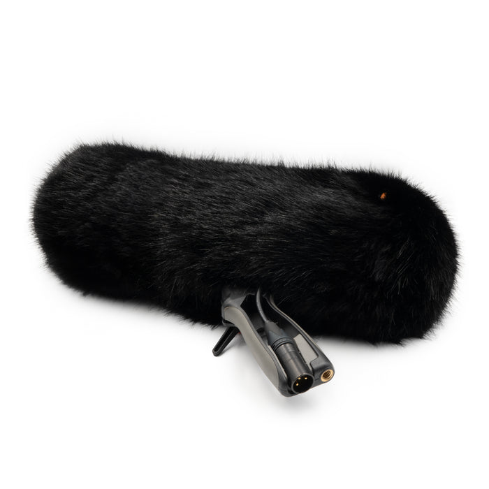 Bubblebee BBI-FWJ-WS4-BK Rycote モジュラーウィンドシールドキット4用プレミアムファーカバー 黒