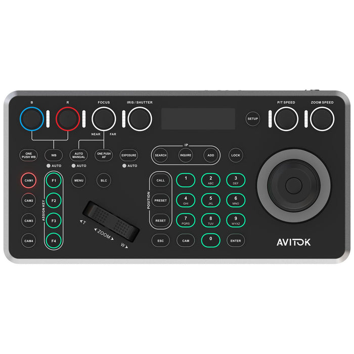 AVITOK C170 PTZ カメラ用コントローラー - 業務用撮影・映像・音響・ドローン専門店 システムファイブ