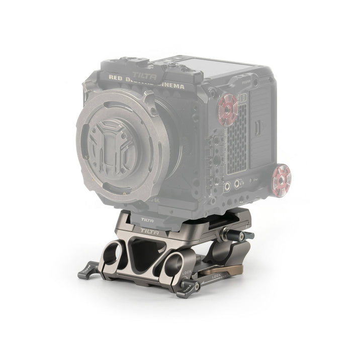 Tilta TA-DBP-TG Tilta 15mm LWS Arca Manfrotto Dual Baseplate - Titanium Gray