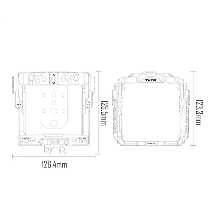 Tilta TA-T53-FCC-B Full Camera Cage for RED KOMODO-X - Black