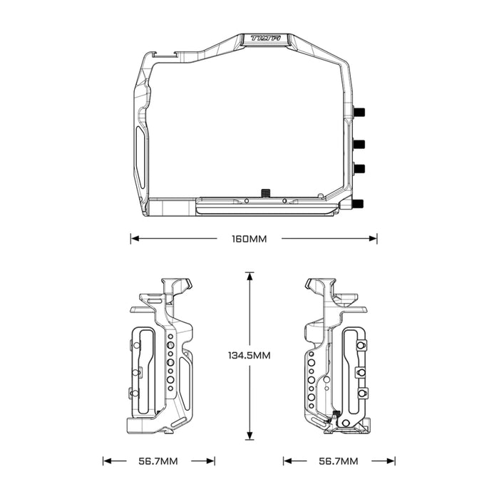 Tilta TA-T55-FCC-B Full Camera Cage for Nikon Z8 - Black