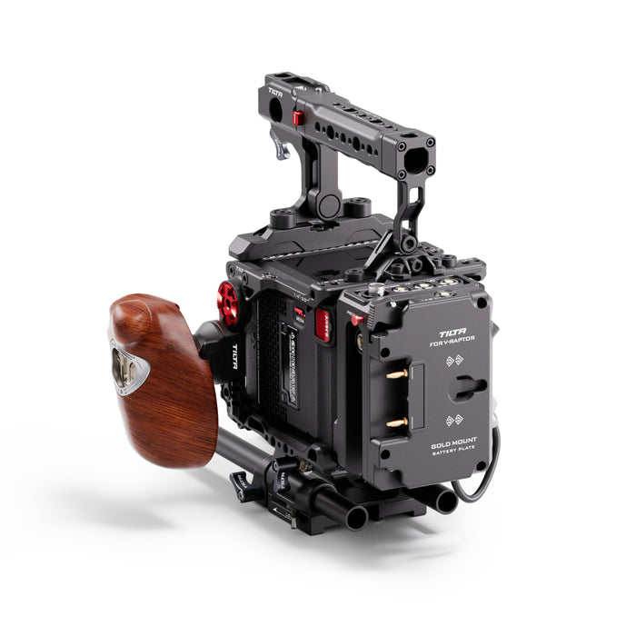 Tilta TA-T53-DAB-B Camera Cage for RED KOMODO-X Advanced Kit (Gold Mount) - Black
