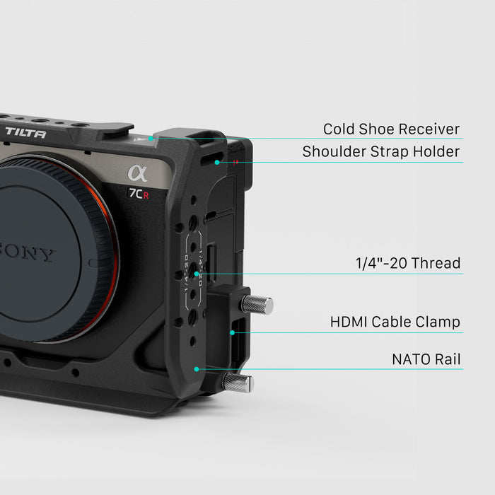 Tilta TA-T60-FCC-B Full Camera Cage for Sony a7C II / a7C R - Black