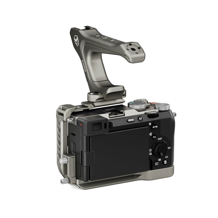 Tilta TA-T60-B-TG Half Camera Cage for Sony a7C II / a7C R Lightweight Kit - Titanium Gray