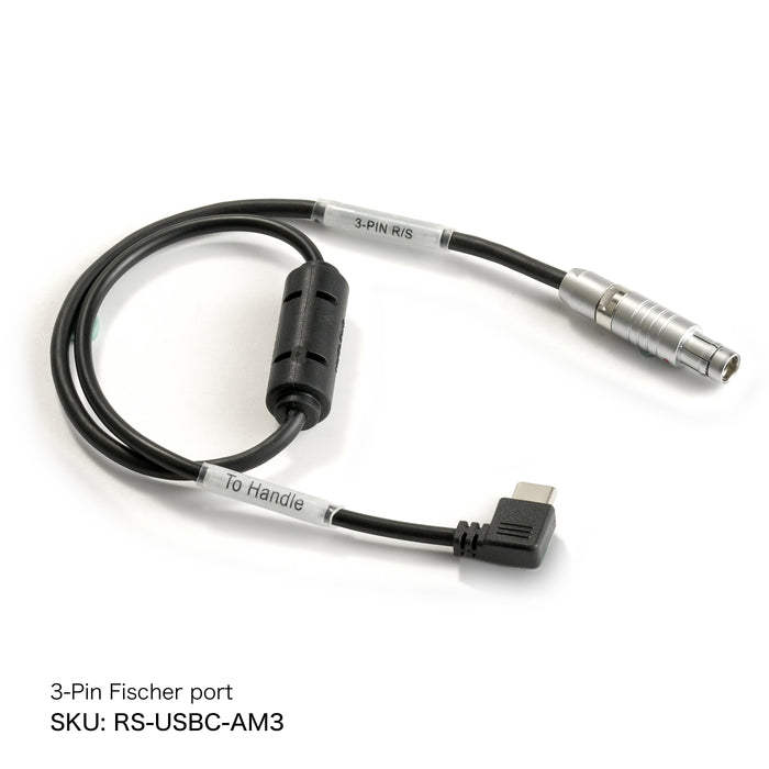 Tilta RS-USBC-AM3 USB-C Run/Stop Cable for 3-Pin Fischer Port