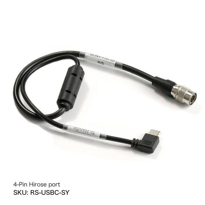 Tilta RS-USBC-SY USB-C Run/Stop Cable for 4-Pin Hirose Port