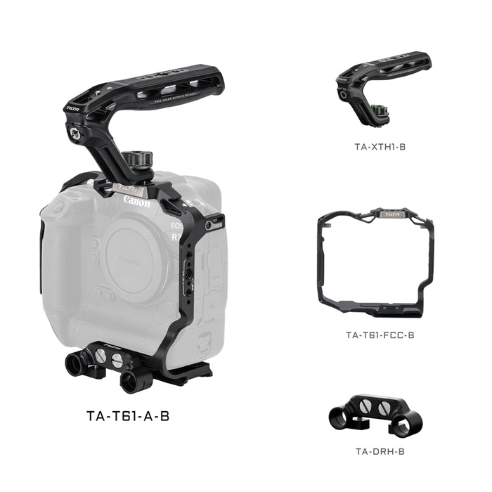 Tilta TA-T61-A-B Camera Cage for Canon R3 Basic Kit - Black