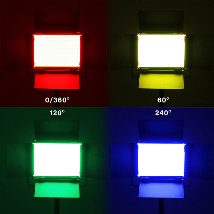 【ワケあり品】Phottix Kali 50R RGB LED Light Twin Kit Set