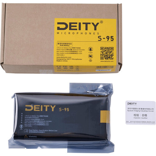 Deity Microphones DTS0287D68  S-95 バッテリー