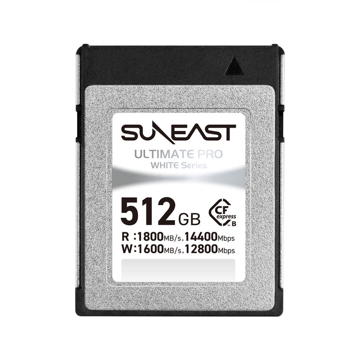 SUNEAST SE-CFXB512GW1800 CFexpress Type B ULTIMATE PRO WHITE Series【TLC】512GB