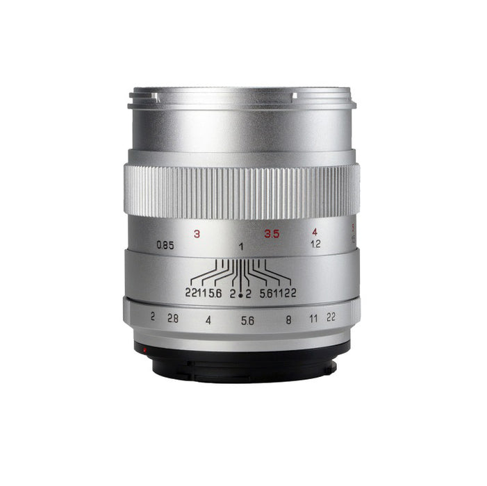 中一光学 CREATOR 2/85mm (NF) SV CREATOR 85mm F2(Fマウント/シルバー)