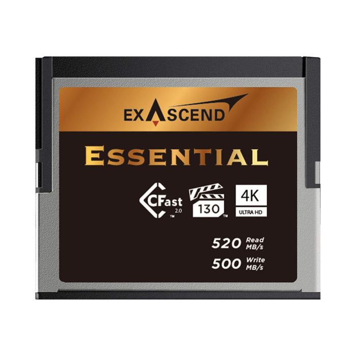 Exascend EXSD3X128GB Essential 128GB Cfast 2.0 Memory Card 128GB