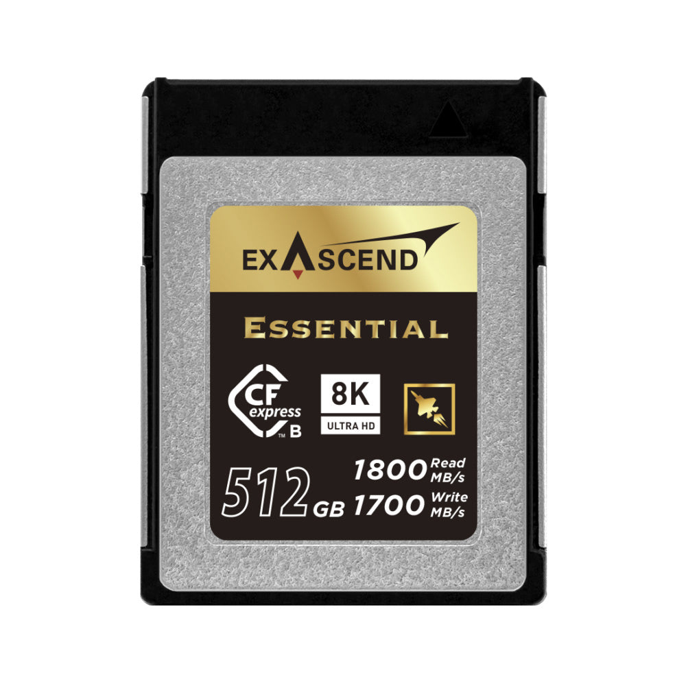 Exascend EXPC3E512GB Essential 512GB CFexpress Type B Memory Card 512G -  業務用撮影・映像・音響・ドローン専門店 システムファイブ