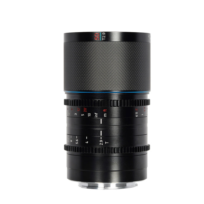 SIRUI Saturn E50N-JP カーボンファイバーアナモルフィックレンズ 1.6x Full Frame 50mm E/ナチュラル