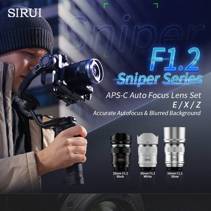 SIRUI 23AS12E-B-JP オートフォーカスレンズ F1.2 APS-C 23mm E/ブラック