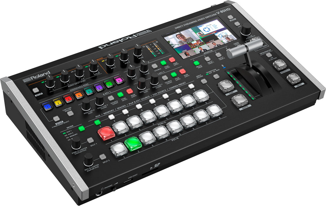 Roland V-80HD ダイレクトストリーミングビデオスイッチャー