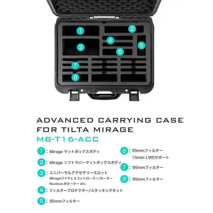 Tilta MB-T16-ACC Advanced Carrying Case for Tilta Mirage