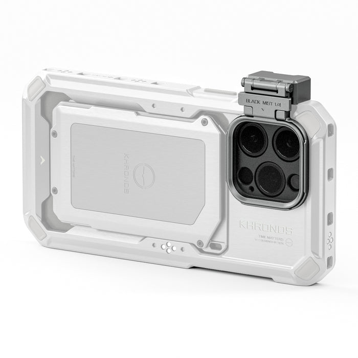 Tilta TK-IP-FT-TW Khronos Quick Release Filter Tray for iPhone - Titanium White