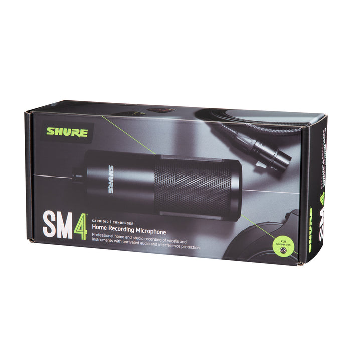 SHURE SM4-K-J SM4ホームレコーディング用マイクロホン