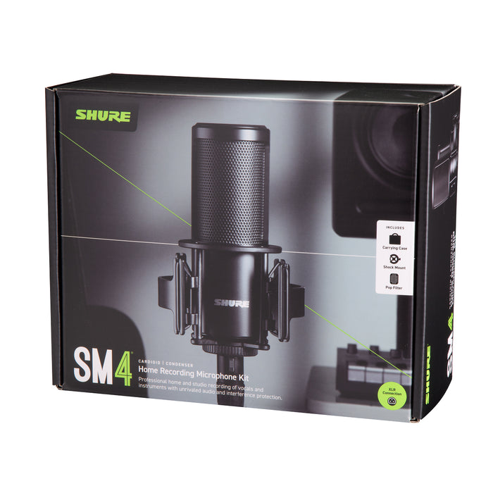 SHURE SM4-K-KIT-J SM4ホームレコーディング用マイクロホンキット