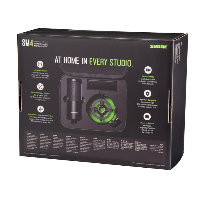 SHURE SM4-K-KIT-J SM4ホームレコーディング用マイクロホンキット