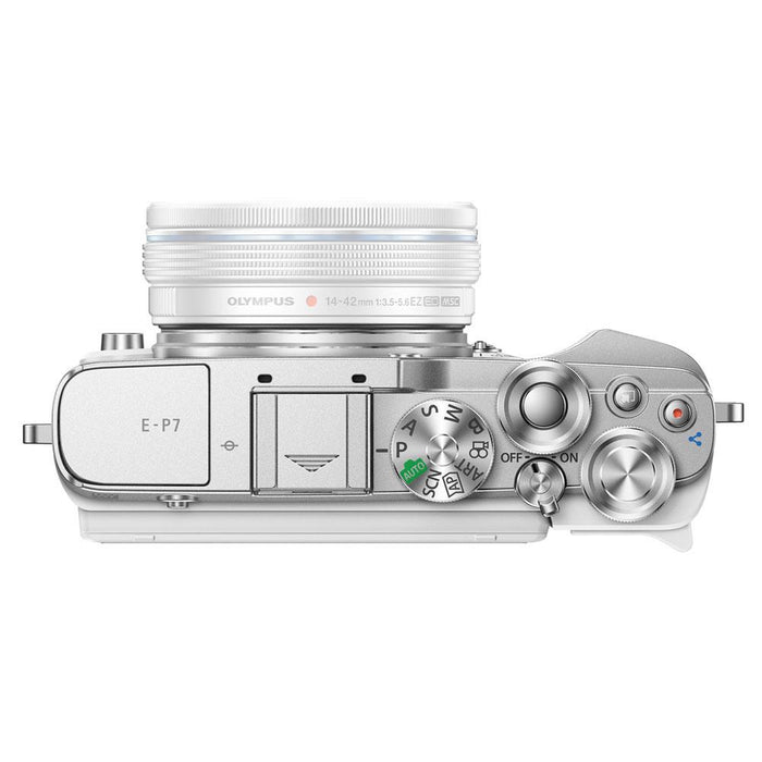 OLYMPUS PEN E-P7 EZダブルズームキット ホワイト