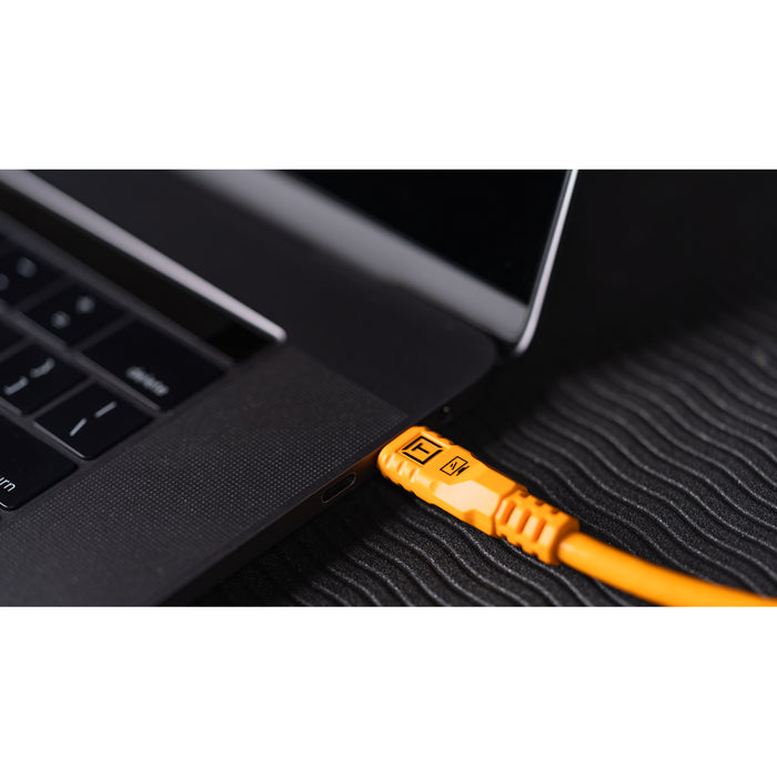 TetherTools LLPC31RT2-ORG テザーガード レバーロック & ケーブル キット(USB-C / USB-C 9.4m)オレンジ