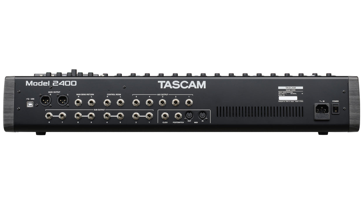 TASCAM Model 2400 24ch マルチトラックレコーディングミキサー/USB オーディオI/F