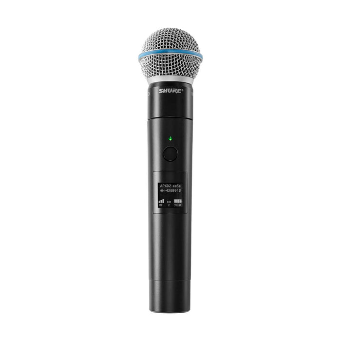 SHURE MXW2X/BETA58=-Z12 ハンドヘルド型送信機 BETA58Aヘッド