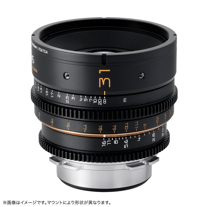 DULENS  DL-MP31-EF-B APO MiniPrime 31mm T2.4 シネマレンズ キヤノンEFマウント ブラック