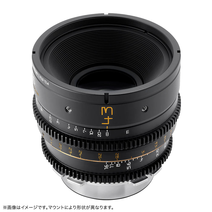 DULENS  DL-MP43-EF-B APO MiniPrime 43mm T2.4 シネマレンズ キヤノンEFマウント ブラック