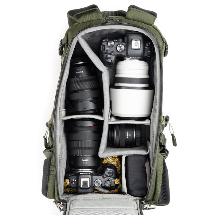 ThinkTANKphoto BackLight 18L Montane Green バックライト18L(モンテイングリーン)