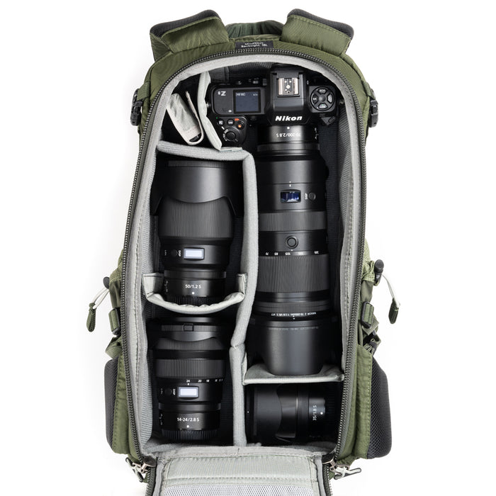 ThinkTANKphoto BackLight 18L Montane Green バックライト18L(モンテイングリーン)