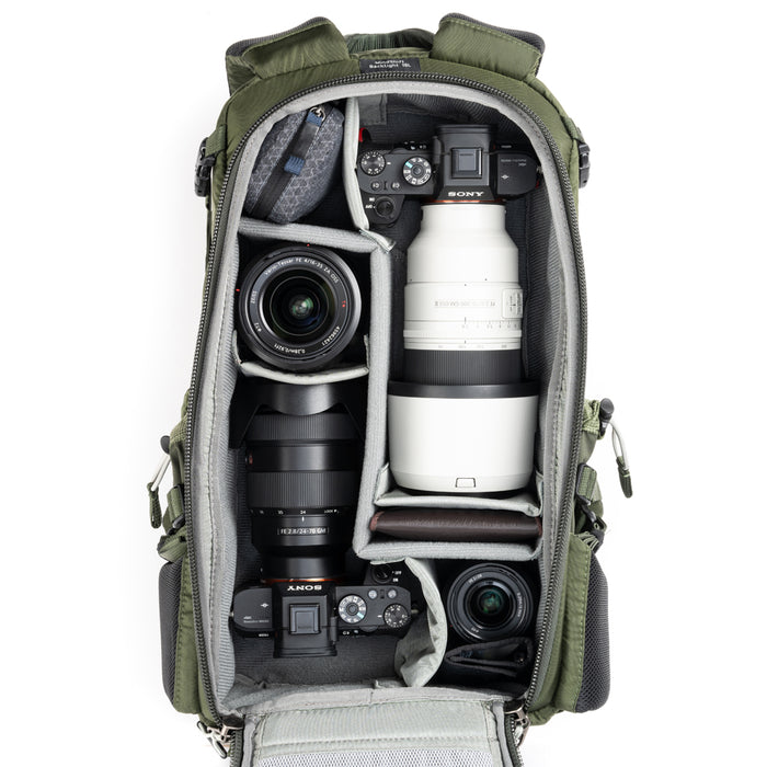 ThinkTANKphoto BackLight 18L Montane Green バックライト18L(モンテイングリーン)