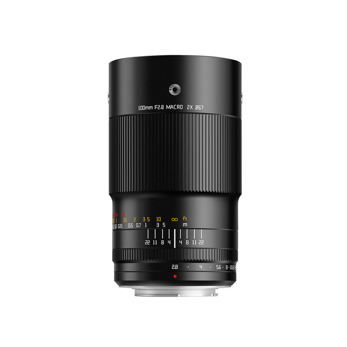 TTArtisan TT-100F28M-F 100mm f/2.8 MACRO 2X ニコンFマウント ブラック