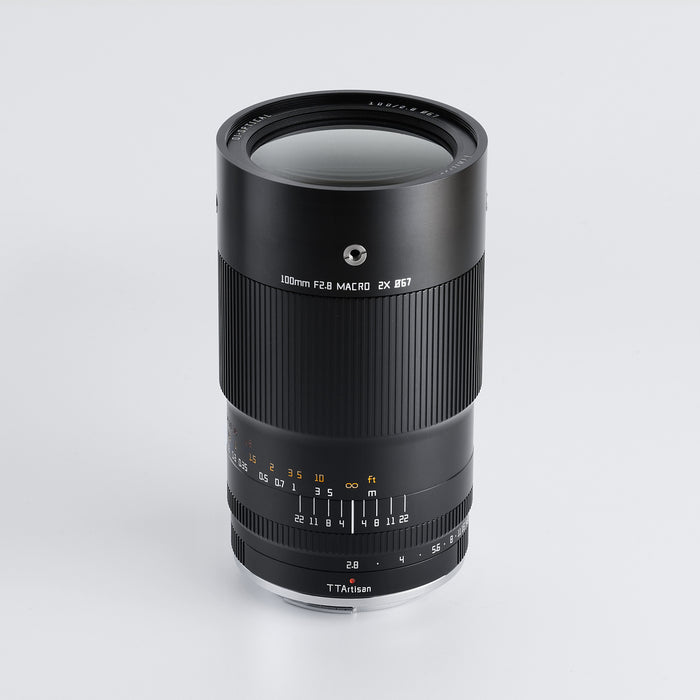 TTArtisan TT-100F28M-F 100mm f/2.8 MACRO 2X ニコンFマウント ブラック